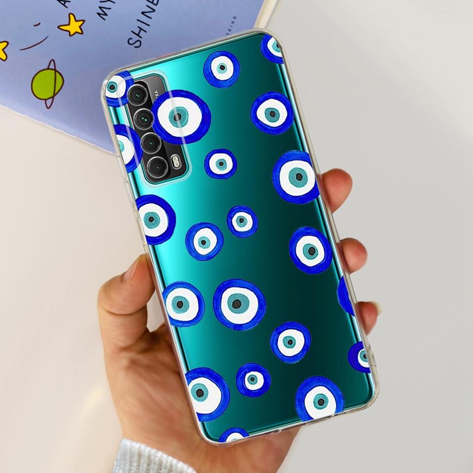 Для Huawei P Smart 2021 Чехол PPA-LX1 PPA-LX2 Новый Модный Расписной Чехол Мягкий ТПУ Чехол для Телефона Для Huawei Y7a Psmart 2021 Coque Capa
