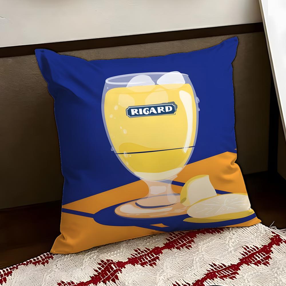 Чехол на подушку RRicards DDrink Двусторонний Мягкий Прочный Чехол для Подушки для Дома Автомобиля Многоцелевое Использование для Повседневного Комфорта