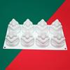 DIY Christmas Tree Cake Baking Tool 8 Holes Baking Tool Aromatherapy Candle Mold  Festival Party