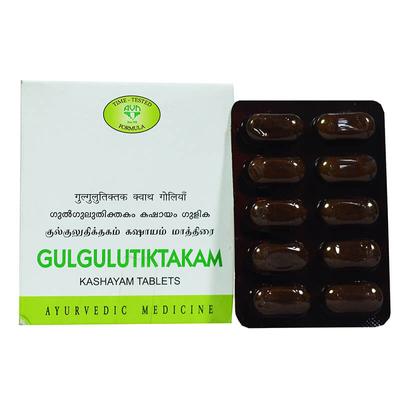 Гулгулутиктакам Кашаям (100 таб), Gulgulutiktakam Kashayam Tablets,  AVN