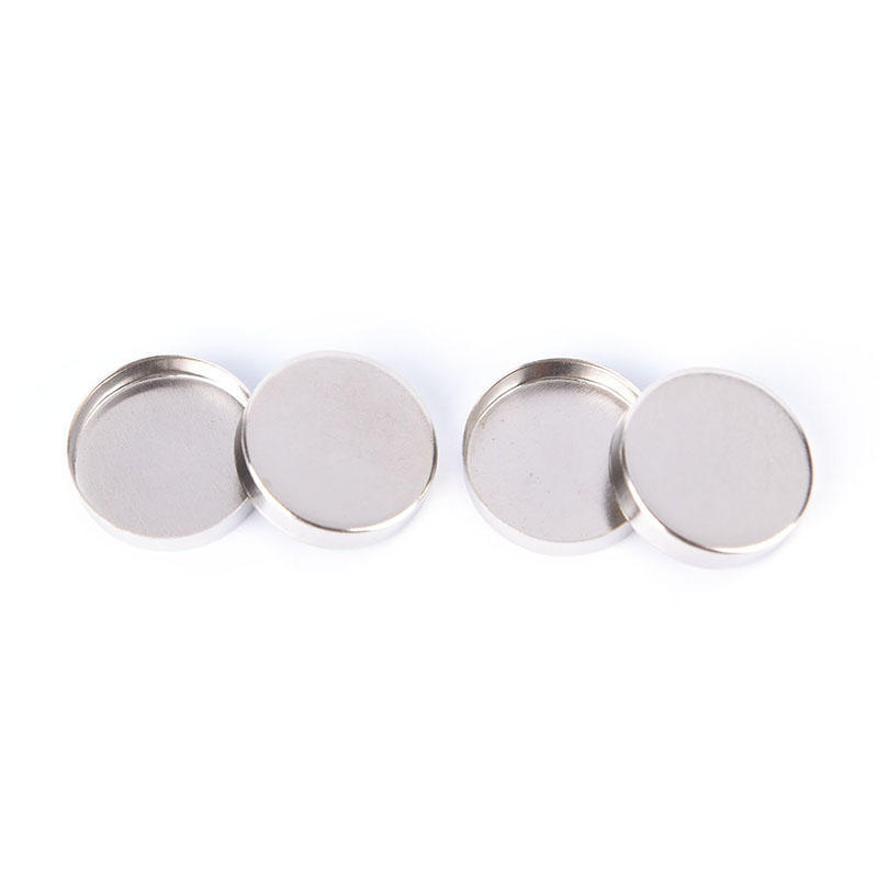 10 Empty Round 20Mm Tin Pans For Powder Eyeshadow Responsive To Magnets