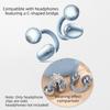 Creative Butterfly Earphone Clips Artificial Crystals Earphone Decorations  Personal Accessories