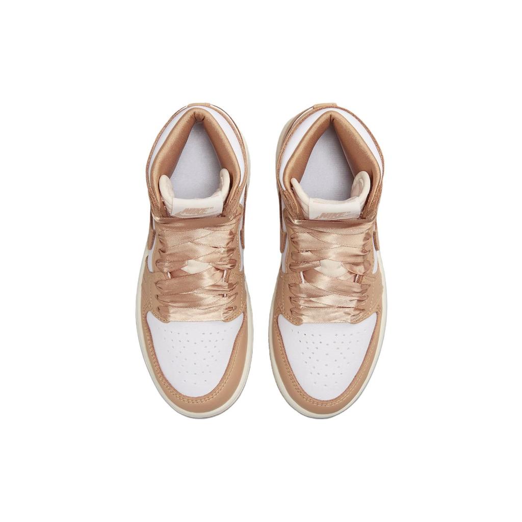 Женские кроссовки Air Jordan 1 Retro High OG Praline Tan White Sail FN6622-201