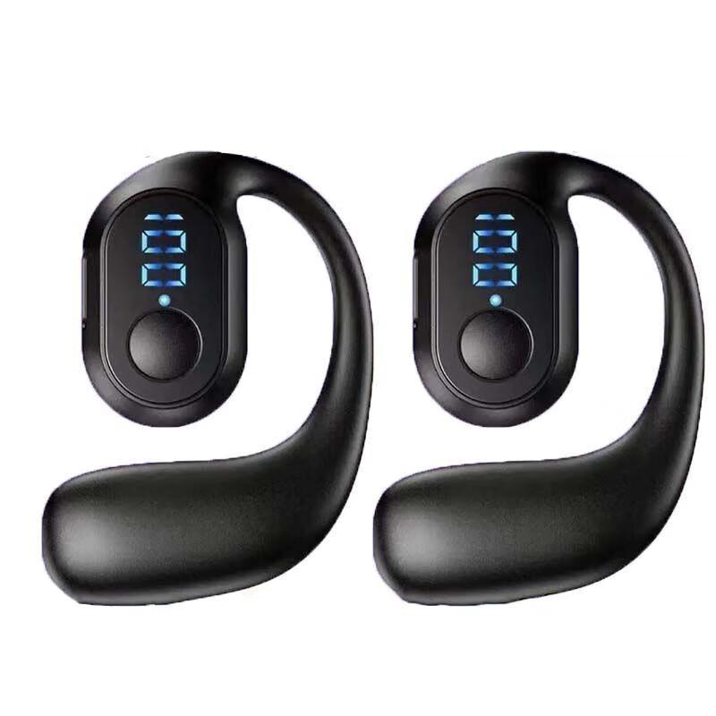 Открытые беспроводные наушники-вкладыши Bluetooth, Длительное время работы от аккумулятора, Удобная посадка без глубокого проникновения в ухо - XD3E