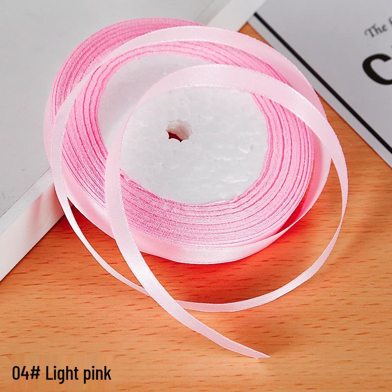 1 см атласная лента для украшения подарочной коробки и бантов, специальная для трансграничной торговли