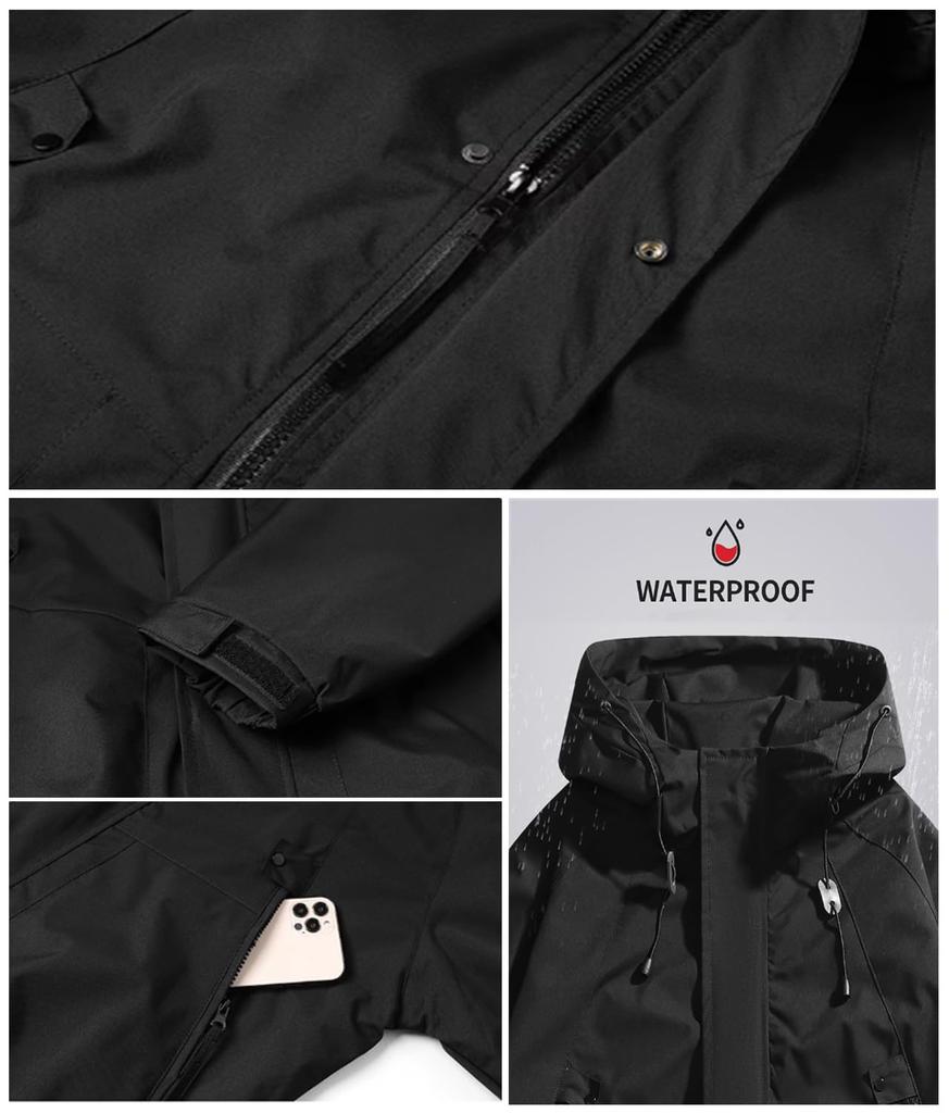 Mountain Water Cold Mountain Daily Commuting [Bear's Hut] Women's Jacket, Outdoor, Comfortable, Windproof, Repellent, Protection, Parka, Spring,