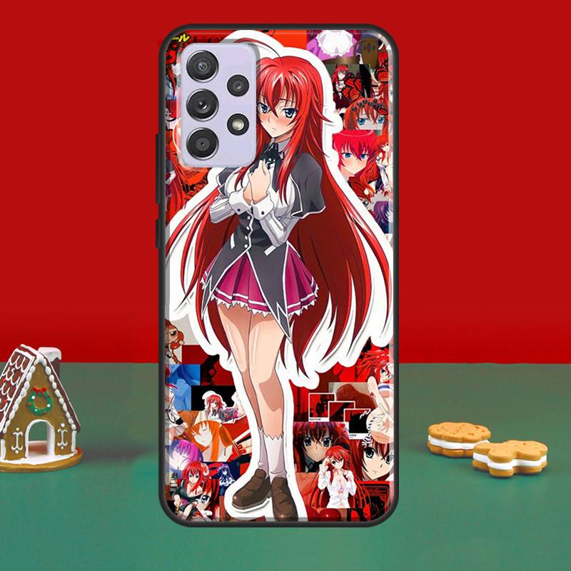 Rias Gremory High School DxD Case For Samsung A51 A71 A50 A70 A41 A31 A11 A10 A52S A21S A12 A22 A32 A42 A52 A72 Cover