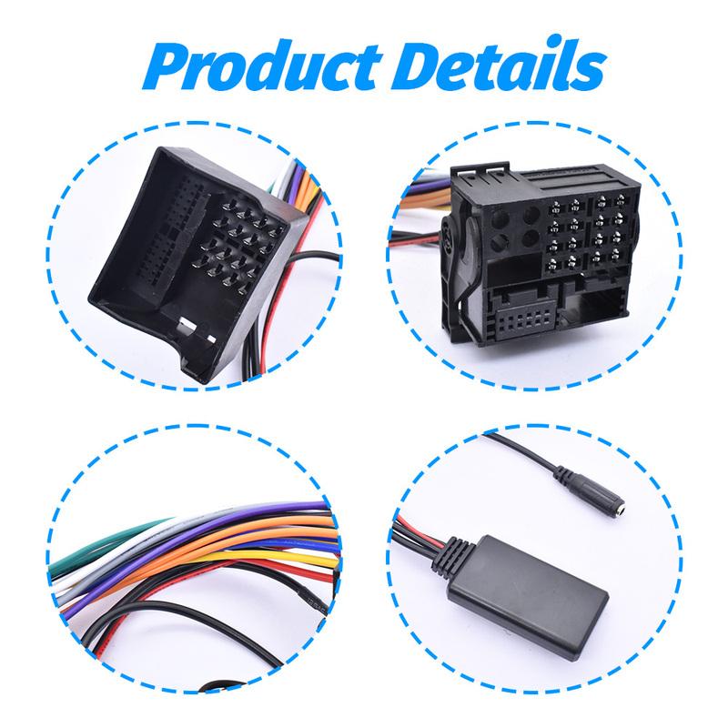 For MINI COOPER For Z4 For BMW (E85/E86)2003-2008 Auxbluetooth Adapter Music Player W/ Mic High Quality JieRui-BT 5908