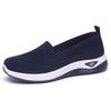 Весенние новые дышащие туфли на низком ходу для мам TEMU, однослойные, на плоской подошве, из сетки Flyknit, туфли для женщин среднего и пожилого возраста