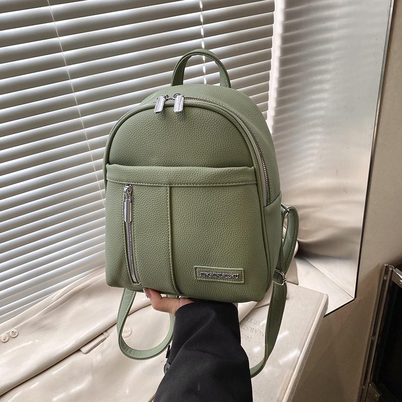 Модный универсальный рюкзак для поездок Женский новый большой вместимости Простой универсальный дорожный маленький рюкзак