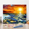 Искусство DIY Картина по номерам Алмазная картина по номерам Живопись Хобби Домашний декор Картина маслом Цифровая картина маслом