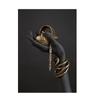 African Woman Holding Gold Jewelry Canvas Posters and Prints Black Models Art Paintings On the Wall Art Pictues For Living Room