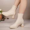 Женские ботильоны на высоком каблуке с острым носком, женская обувь 2025 года, трендовая осенняя обувь для ходьбы, туфли-лодочки, сексуальное вечернее платье, женская обувь