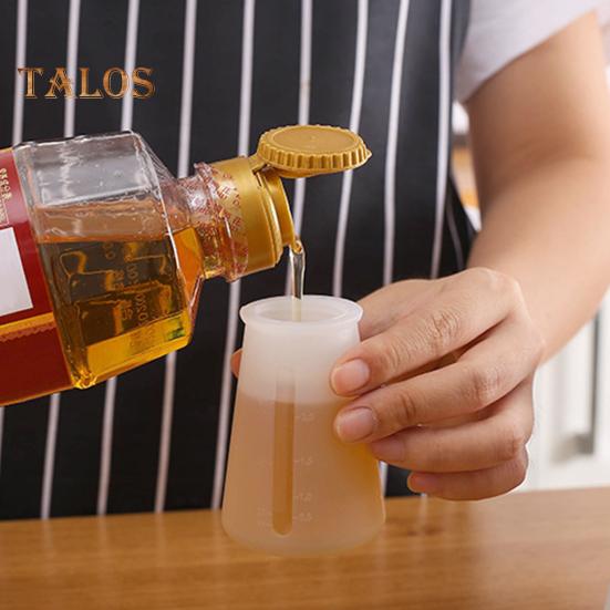 Бутылка с масляной кистью и мерным колпачком. Пищевая силиконовая кисть. Чистая шкала. Дизайн резьбы. Гибкий корпус. Контроль масла. Барбекю.