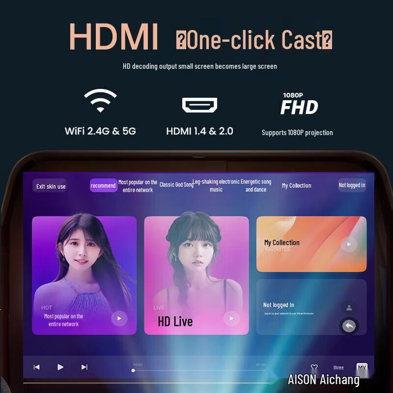 AiChang K50 Smart Karaoke Speaker