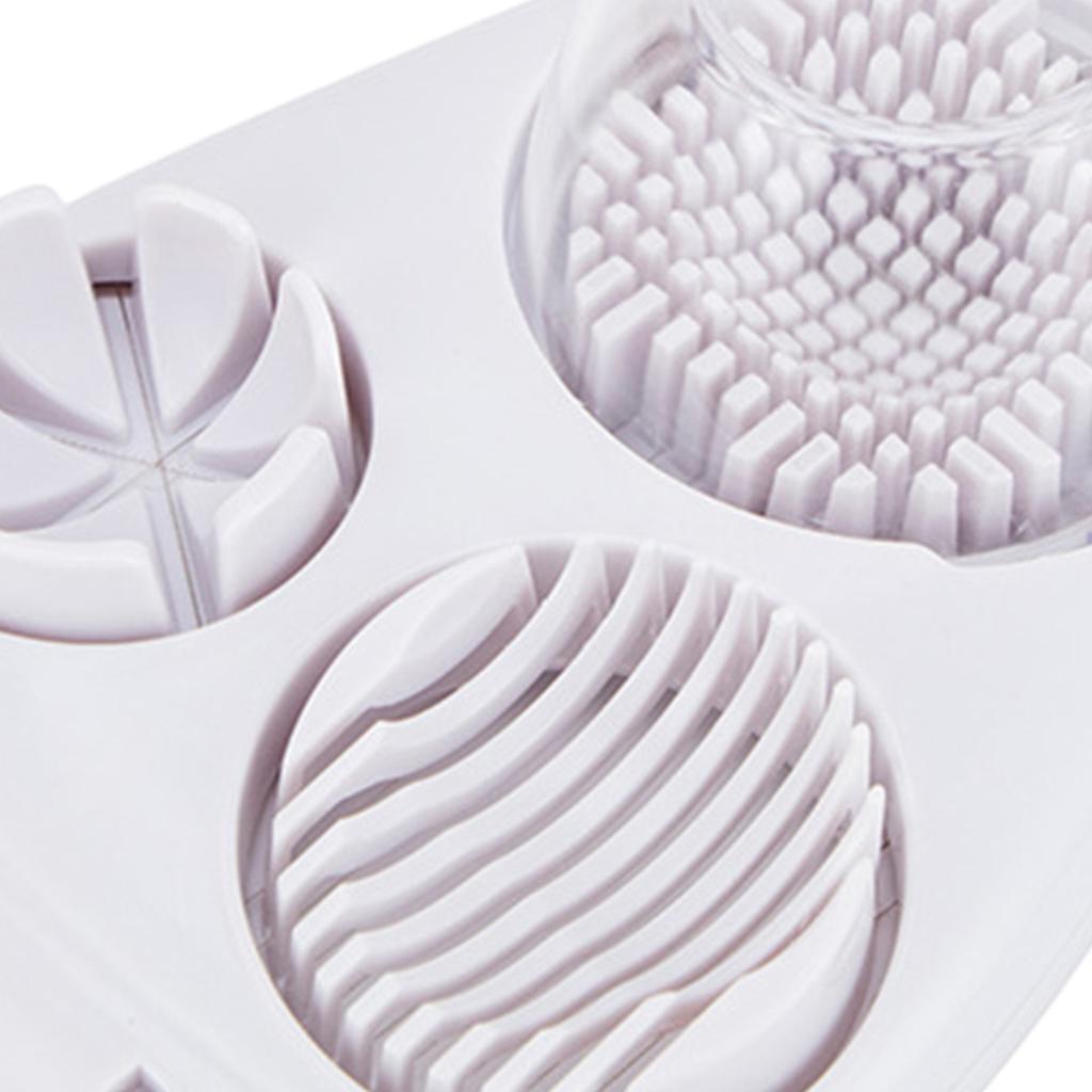 Egg Slicer for Hard Boiled Eggs Heavy Duty Egg Dicer Stainless Steel Egg Chopper Quick Meal Preparation Tool