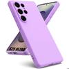 Case for Samsung Galaxy S25 Ultra - BOOLING - Scratch-Resistant Liquid Silicone Protection Purple