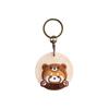 Creative Animal Pendant Double-sided Embroidery Costumed Red Panda Pendant  Zoo Gift