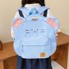 Cartoon Field Mouse Kids Backpack Lightweight Nylon Bookbag Ergo Straps Preschool