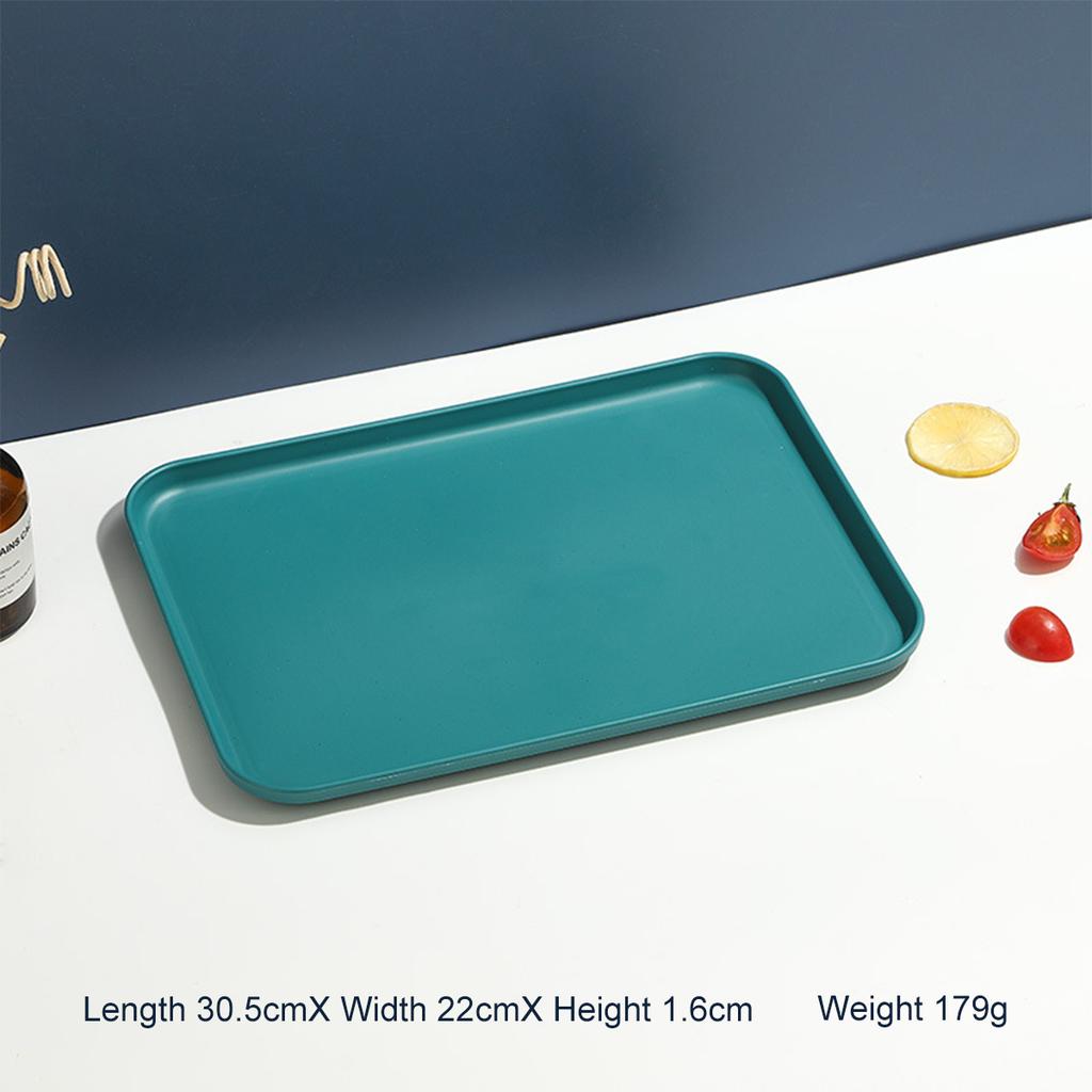 Прямоугольный поднос пластиковый ресторанный бытовой поднос для чашек чайный поднос кейтеринг фаст-фуд барбекю поднос кухонные принадлежности