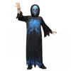 Childrens/Kids Midnight Skeleton Reaper Costume