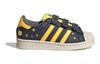adidas Оригинальные SUPERSTAR COMFORT CLOSURE Амортизация Устойчивые к истиранию Дышащие Низкие Детские скейтбордические кроссовки IF4321