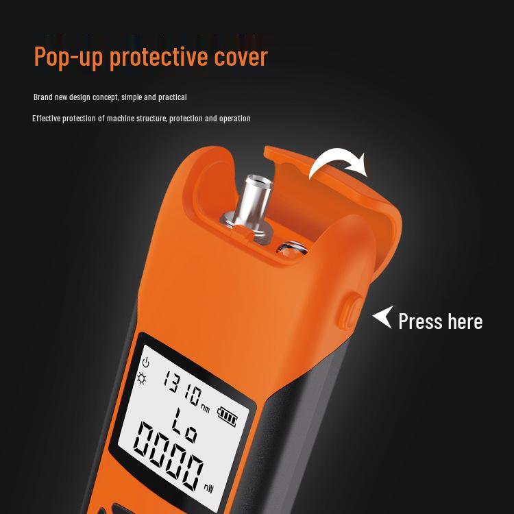 GUANGYAN G1000 Мини-оптический измеритель мощности и тестер затухания оптического волокна (-70 до +6)