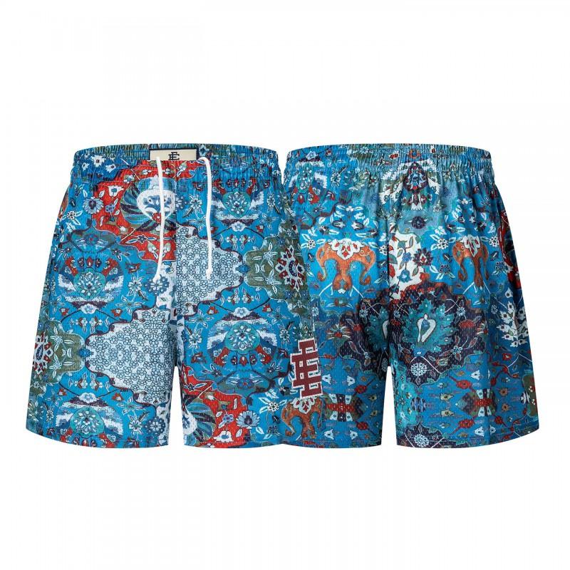 2025 Mens Loose Fit Beach Shorts Streetwear Cotton Blend Casual Boardshorts Teens Adults