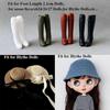 Multistyles Doll Shoes Fashion Long Knees Boots for azone/licca/ob24/26/27 Dolls For Blythe Dolls