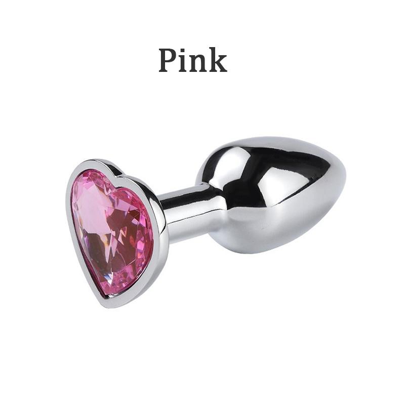 Анальная пробка, секс-игрушки из нержавеющей стали, Анальная пробка, хвост, кристалл, ювелирный тренажер для женщин и мужчин, анальный фаллоимитатор Runyu, секс-шоп для взрослых