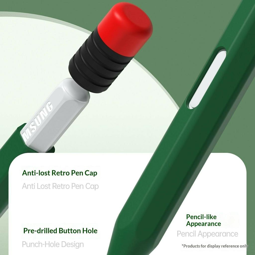 For Samsung Galaxy Tab S11 / S11 Ultra S Pen Silicone Case Pencil Style Stylus Protective Sleeve