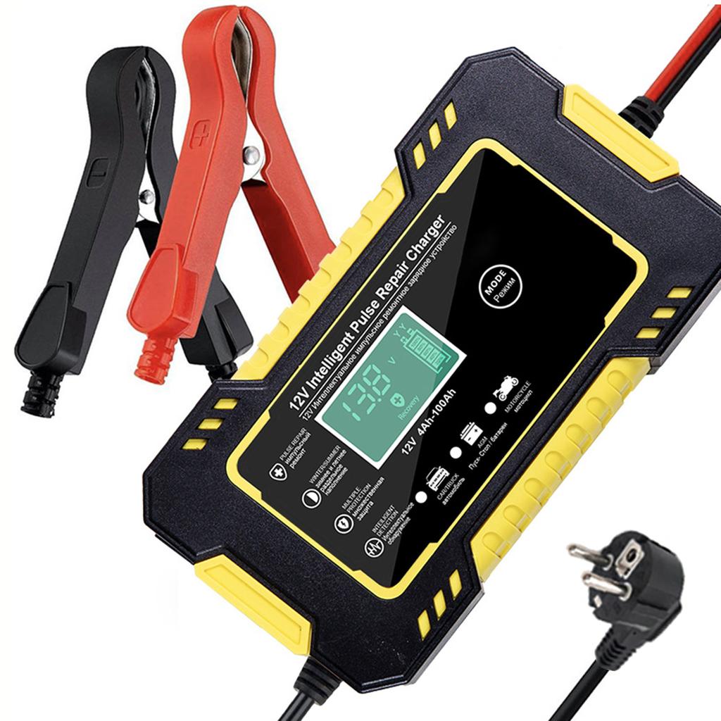 Полностью автоматическое зарядное устройство для автомобильного аккумулятора 12 В 6 А