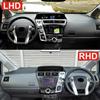 Fit for Mitsubishi Lancer EX 2008-2017,Car Dashboard Cover,Non-Slip Dash Mat Dashboard Cover,Black Dash Cover Mat