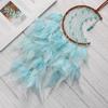 Half Moon Shape Home Decoration Dream Catcher Blue Home Wall Decoration Room
