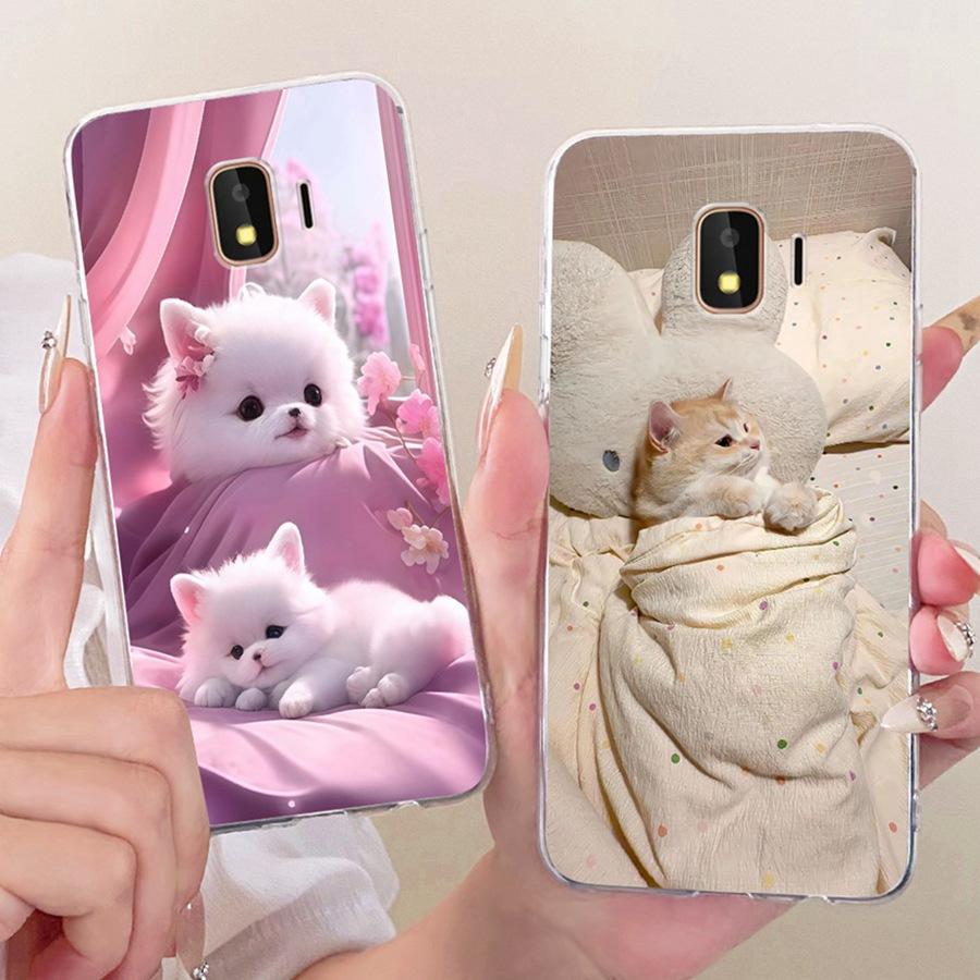 For Samsung Galaxy J2 Core Case J260F Back Cover For SamsungJ2Core 2018 Fashion Style Case TPU Soft Silicone Bumper Coque