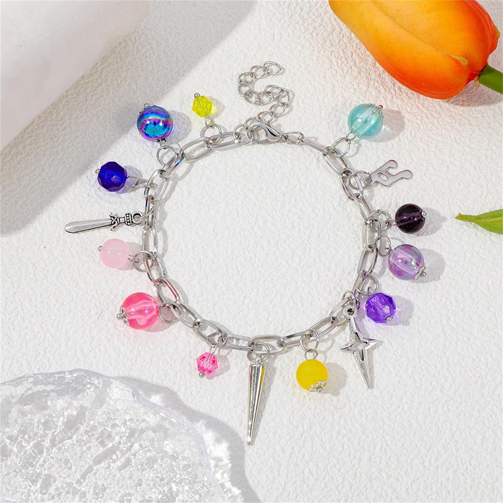 Cartoon Anime Fashion Bracelets, Girls' Fashionable Pendant Bracelets