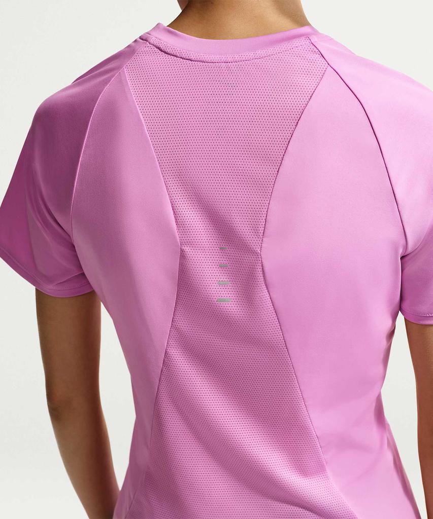 NIKE Swift Dri-Fit Short Sleeve Running Top W - Light Magenta / Hm9699-503