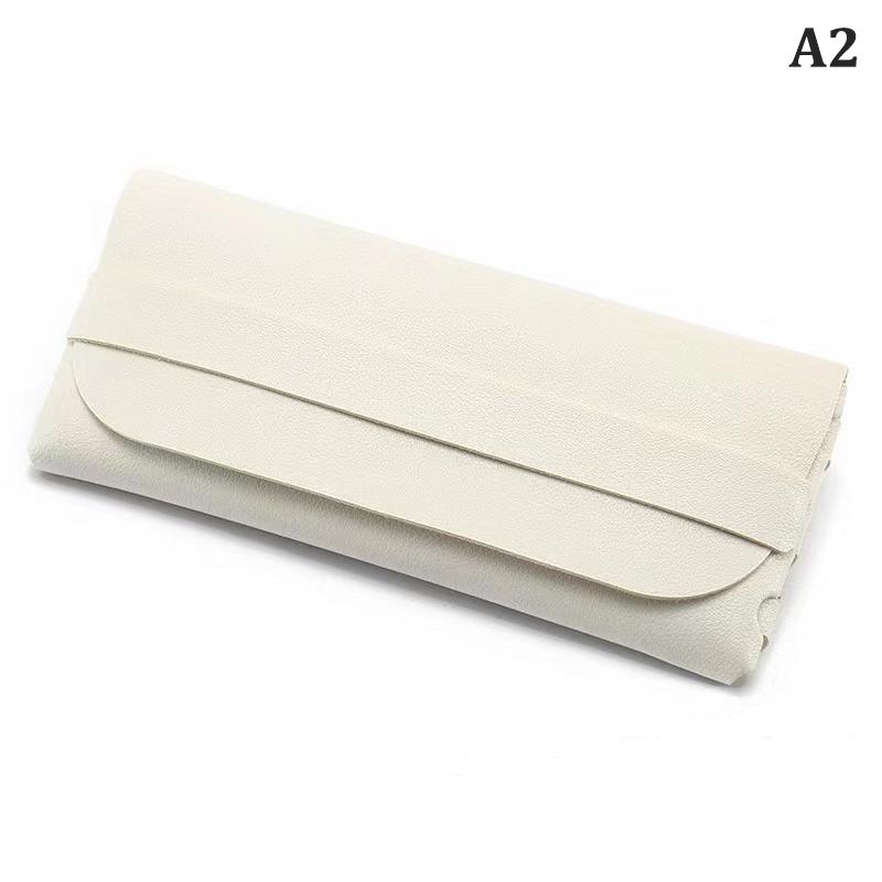 Чехол для очков, женская кожаная мягкая сумка для очков, портативная коробка для хранения очков