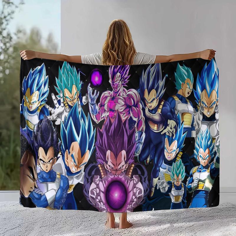 Аниме D-Dragon Ball Игра Мультфильм Фланелевое Одеяло, Ультра Мягкое Теплое Плюшевое Покрывало для Дома Спальни Кровати Дивана Офиса Кемпинга