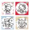 Набор из 4 штук волшебной глины Nobu Company Sanrio (Моя Мелодия/Hello Kitty/Pom Pom Purin/Cinnamoroll) CN4466-SET Розовый, Красный, Желтый, Синий