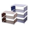 3/4Tier Shoe Tower Shelf Shoes Rack Organizer Shelf Storage Cabinet Nonwoven Shelf