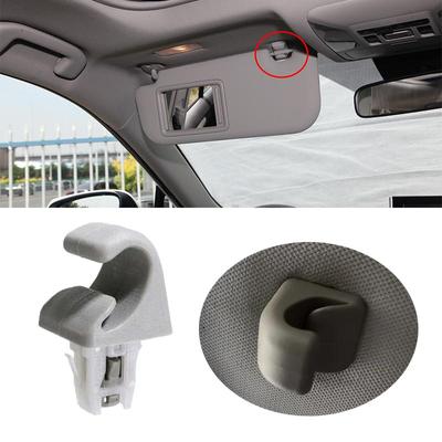 Серый солнцезащитный козырек для Toyota Camry Corolla Matrix Highlander Prius Rav4 Solara Автомобильный солнцезащитный козырек на крышу с пряжкой, держателем, крючком, подставкой без крышки