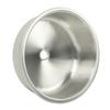 RV Round Sink Wash Basin 304 Stainless Steel 400x400x160mm Rust Resistant Large Capacity for Yacht Motorhome