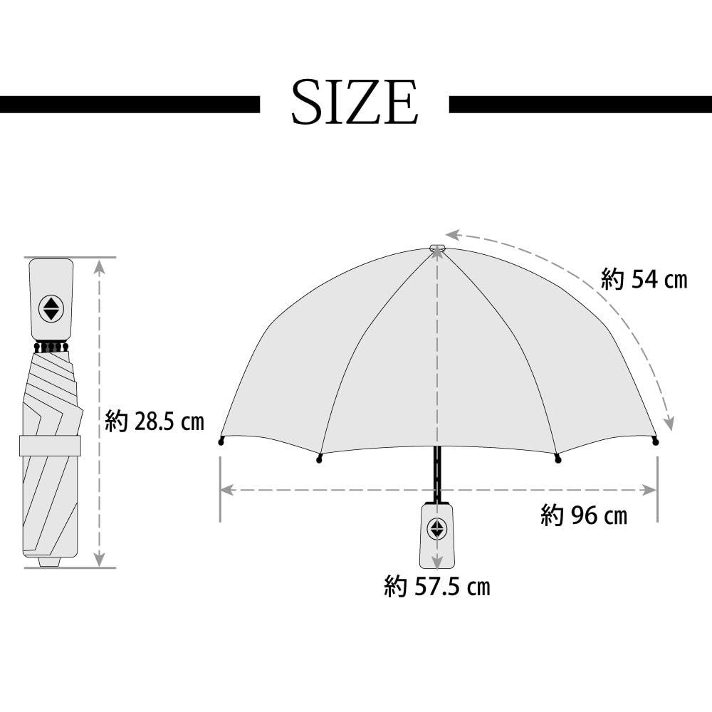 Aquas hack складной зонт автоматический дождевик цветочный узор бренд стекловолокно прочный 54 см 10002058 кремовый открыть/закрыть женский
