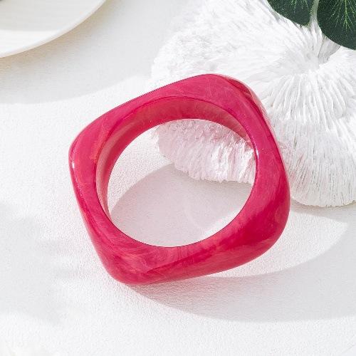 Модный браслет в стиле легкой роскоши с прозрачным градиентом, простой нишевый темперамент, ретро-личность, универсальные украшения для женщин