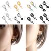 1Pc Punk Gothic Piercing Stainless Steel Cross Stars Dangle Earrings Ear Stud Pendant