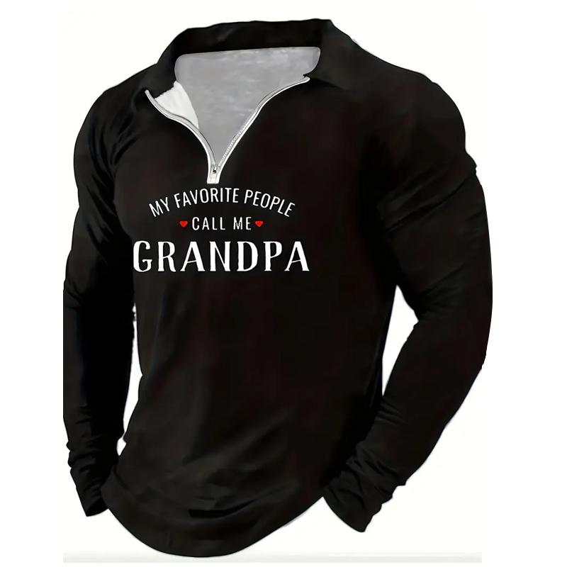 Мужская рубашка поло с длинным рукавом и молнией, с принтом английских букв, повседневная, дышащая, подходит для активного отдыха