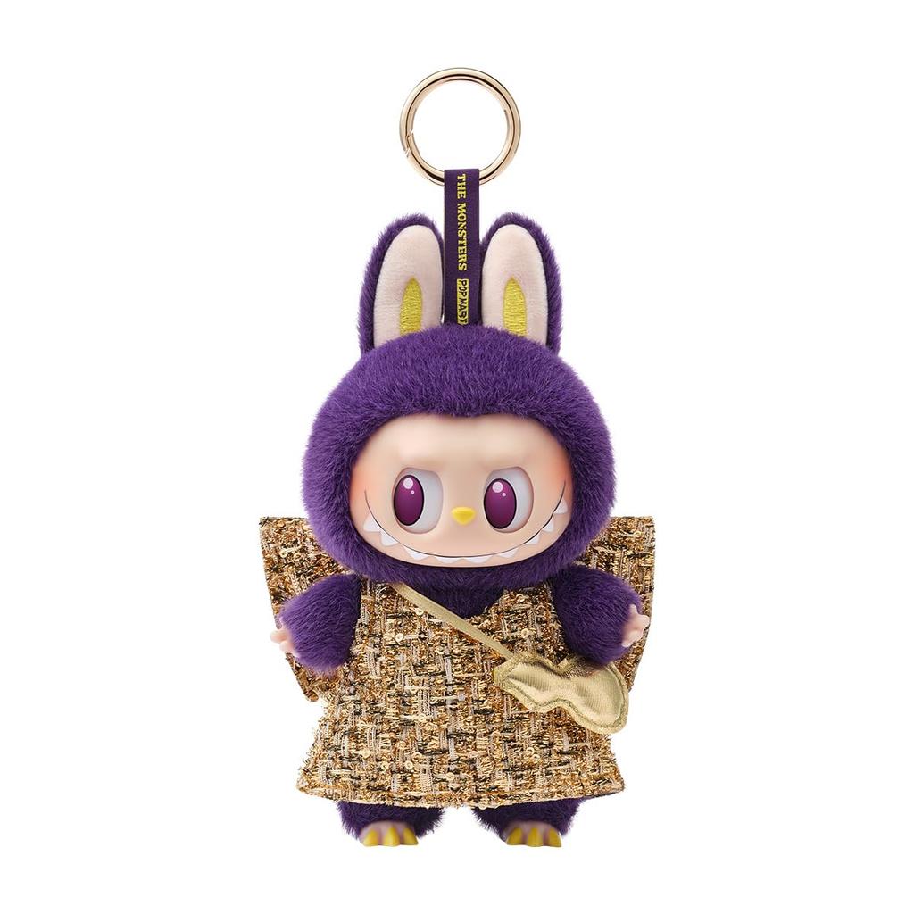 POP MART LABUBU X PRONOUNCE - КРЫЛЬЯ УДАЧИ Виниловая плюшевая подвесная карточка, Премиальный дизайн, Подарок для поклонниц - Коллекционная шикарная художественная игрушка, Фигурка