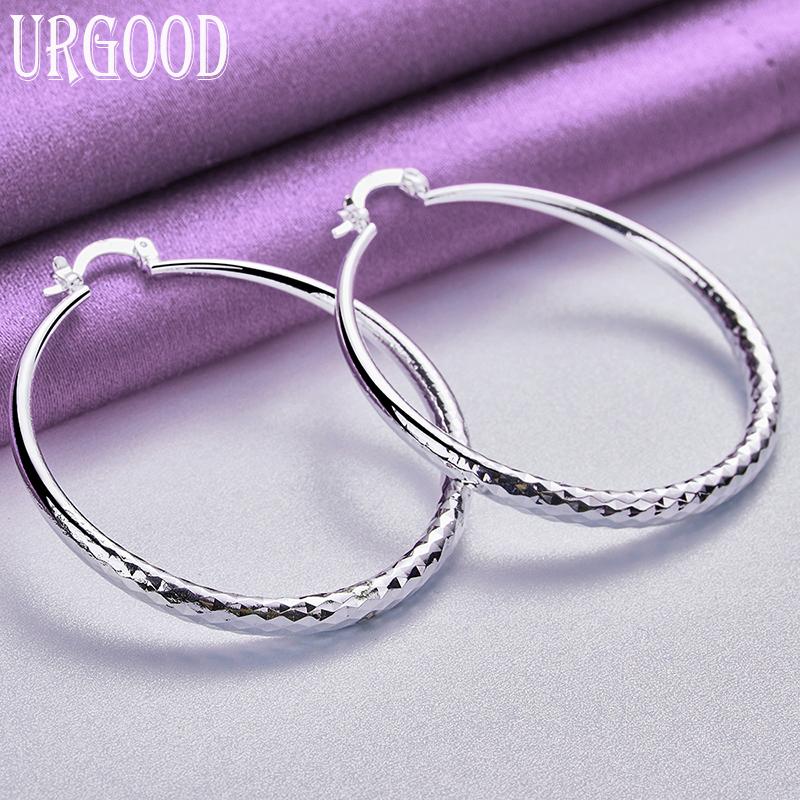 Круглые серьги из стерлингового серебра 925 пробы, свадебные украшения с подвесками