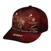 PD to picture a custom American eagle duck tongue baseball cap full-width printing JIT